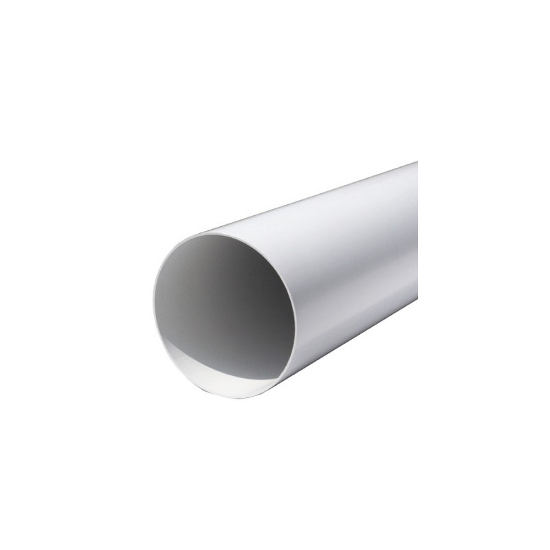 Tubo PVC tondo 1,5 mt colore bianco d.100 e 125